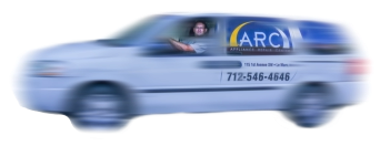 Service Response Van Le Mars Appliance Repair ARC